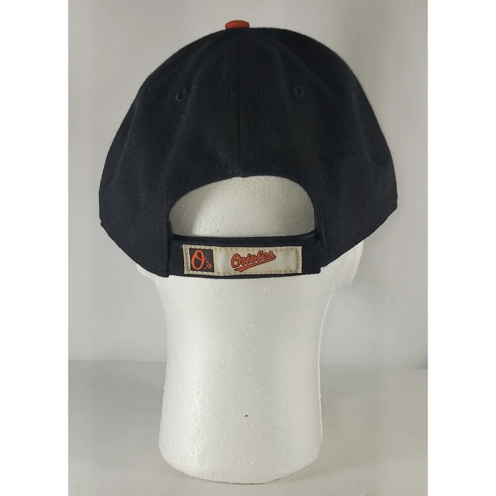 New Era 9FORTY Baltimore Orioles Hook & Loop Adjustable Strapback Hat Cap NWT